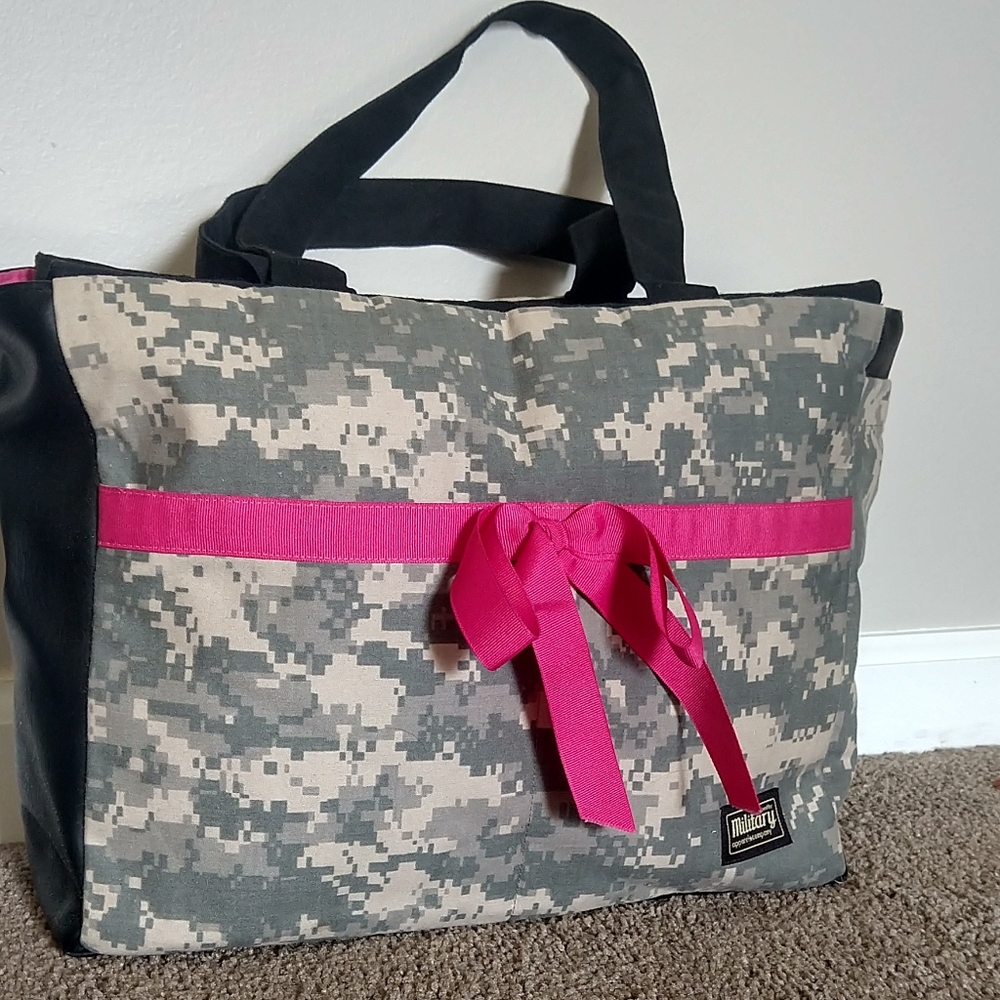 Military Apparel Company Army Camo Tote Bag Purse